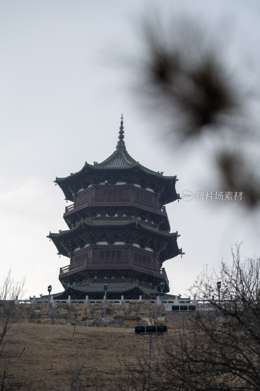 云竹湖旅游度假区早春