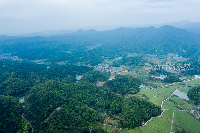 浙江绍兴诸暨乡村风光