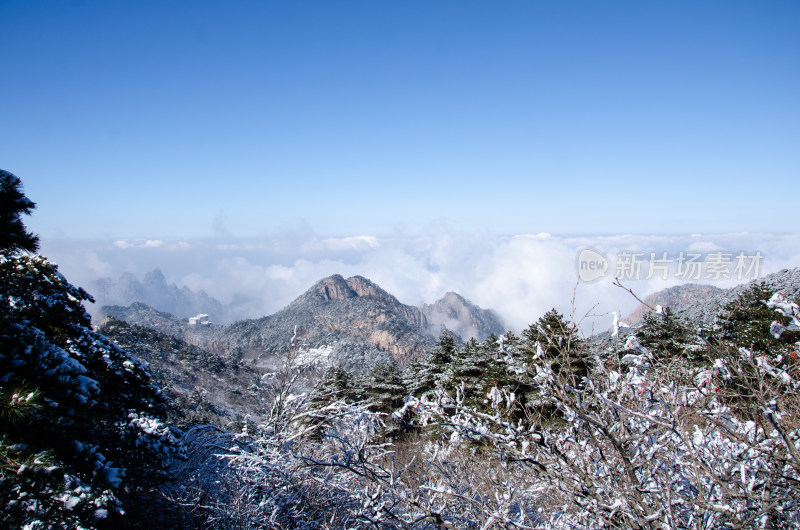 冬季黄山风光