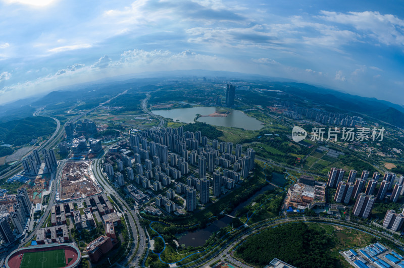 广州黄埔中新知识城全景