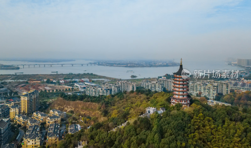 杭州萧山东方文化园 杨歧禅寺建筑景观