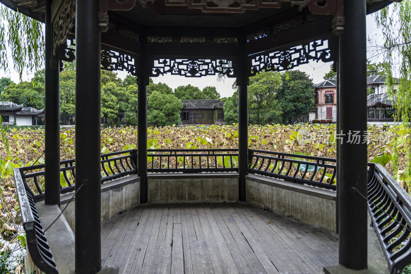 浙江湖州南浔古镇江南水乡风景