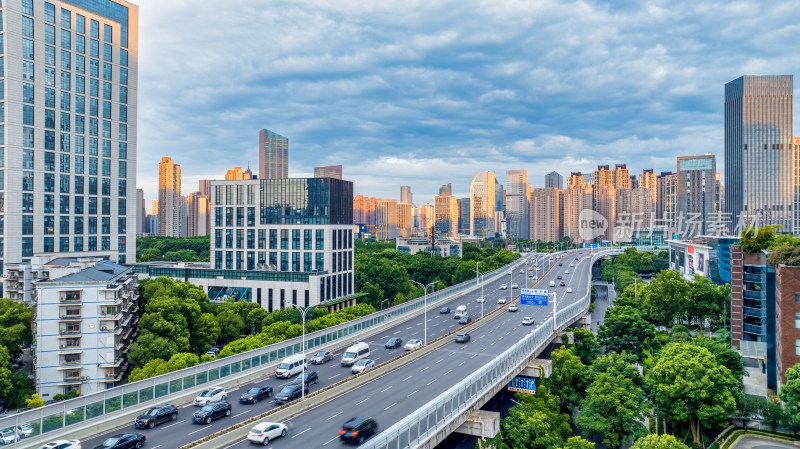 武汉汉口常青高架道路