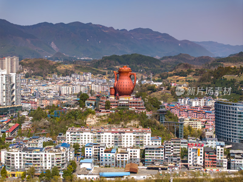贵州遵义湄潭茶海