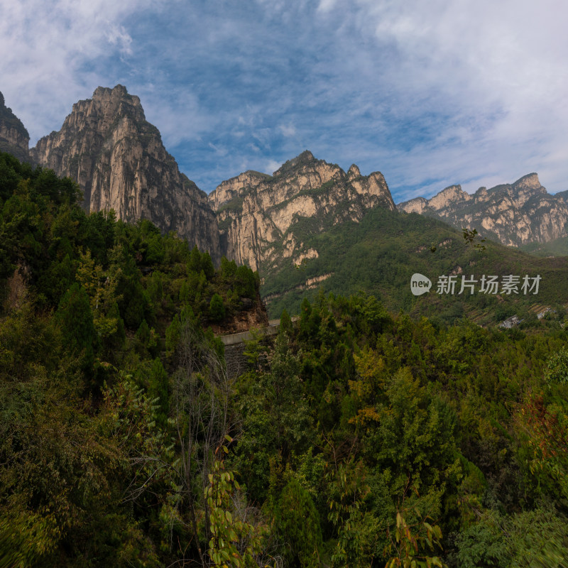 太行山山峰悬崖峭壁05【接片】