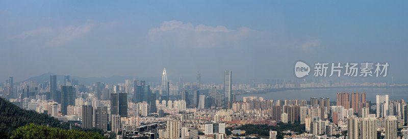 深圳南山区都市建筑风光