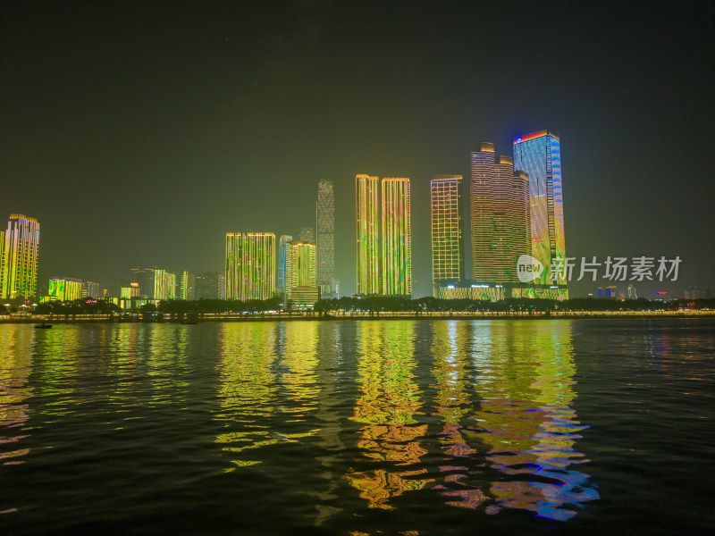 湖南长沙夜景灯光秀