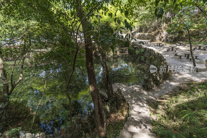 武汉江夏区白云洞景区风景