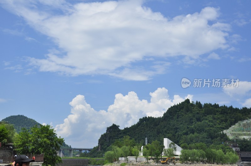 风景名胜  古城街道 湘西边城