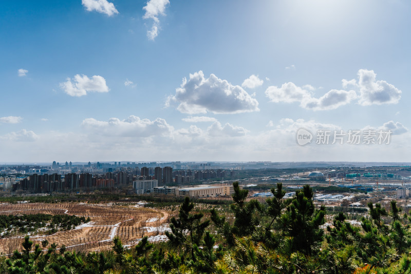 鄂尔多斯市区城景