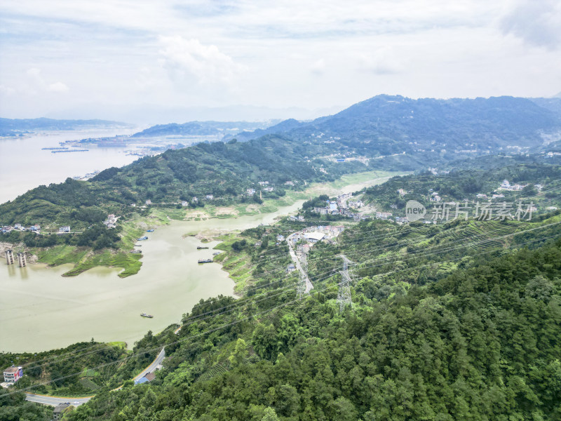 祖国壮丽山河湖北长江三峡风光