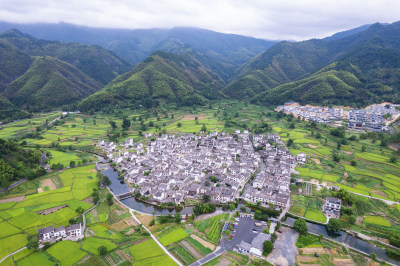 【原创】古村 卢村 徽派建筑 自然风光