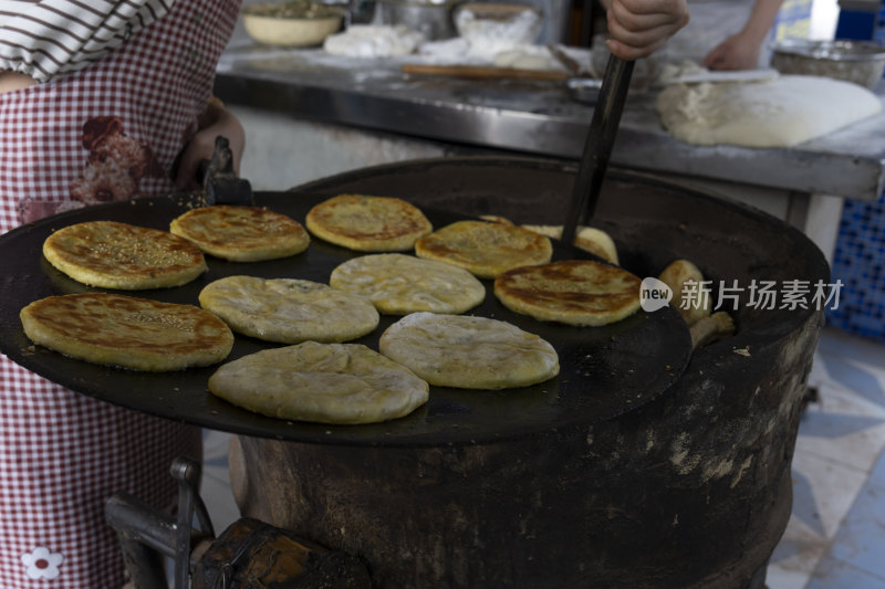 街头烧饼烤炉