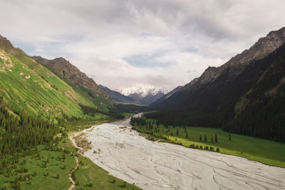 中国新疆夏特古道风景