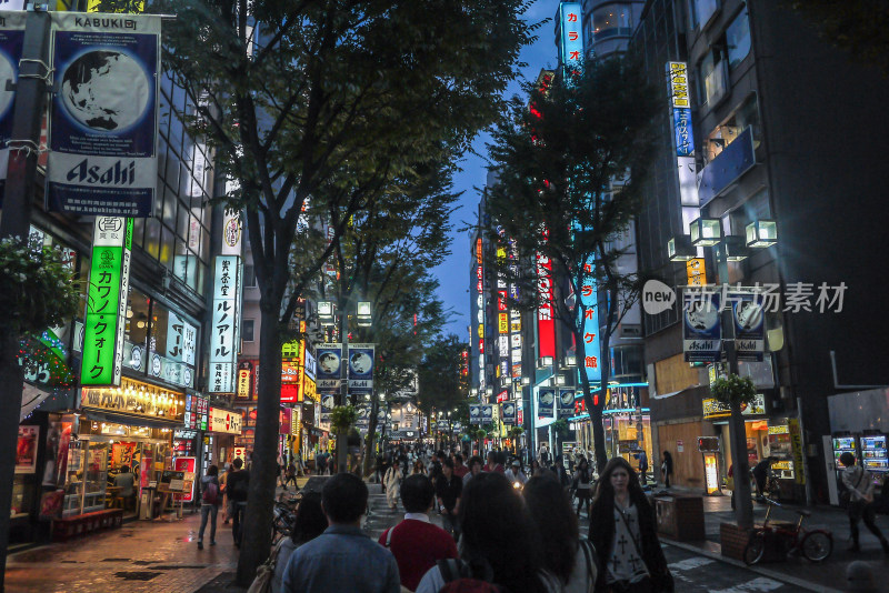 日本东京歌舞伎町