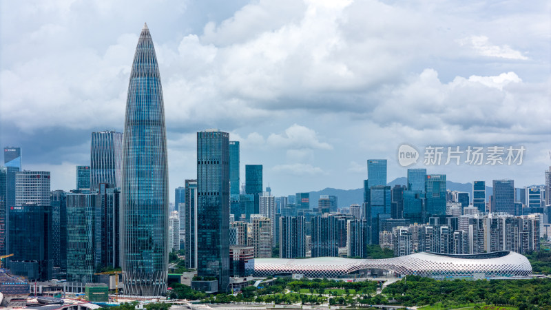 深圳南山粤海街道建筑群