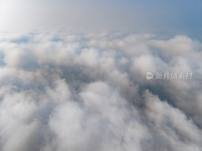 高空俯瞰云海景观