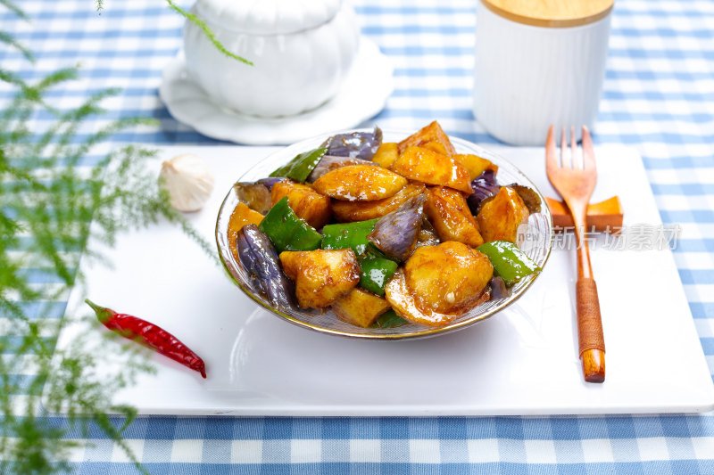 营养美味地三鲜