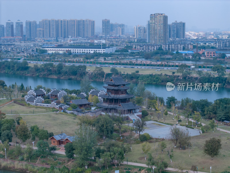 湖南衡阳东洲岛夫之楼