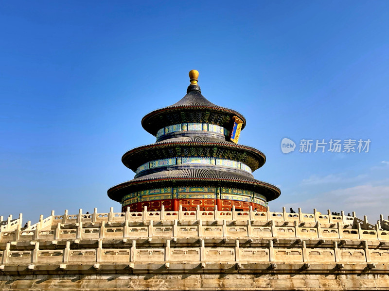 北京天坛祈年殿历史建筑文化古迹