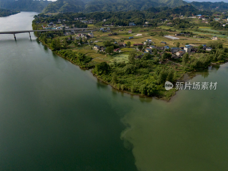 湖南黔阳古城4A景区航拍