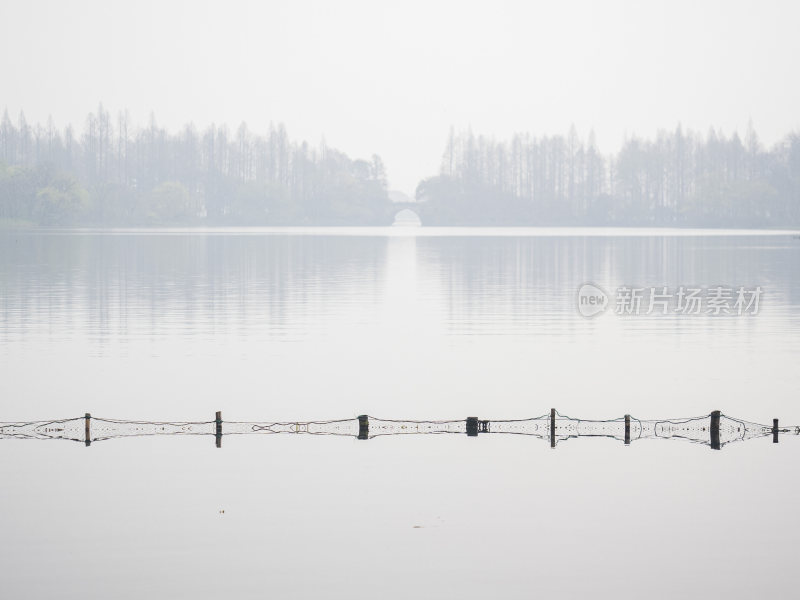 杭州西湖茅家埠江南水乡风景