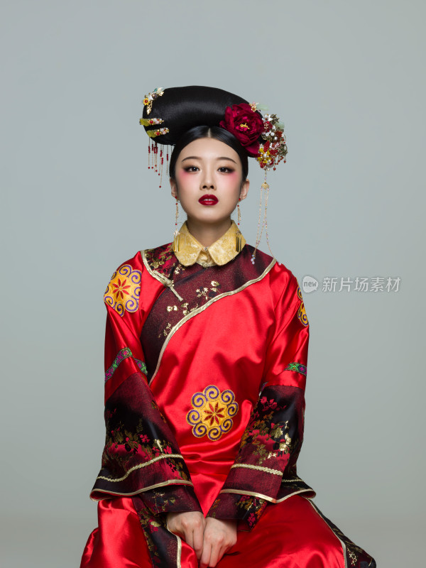 清代女性古装造型清朝古装
