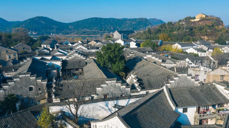 浙江慈溪鸣鹤古镇风光