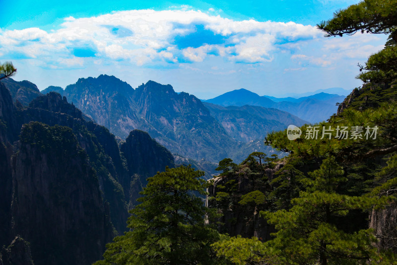 皖南西递宏村齐云山黄山风光