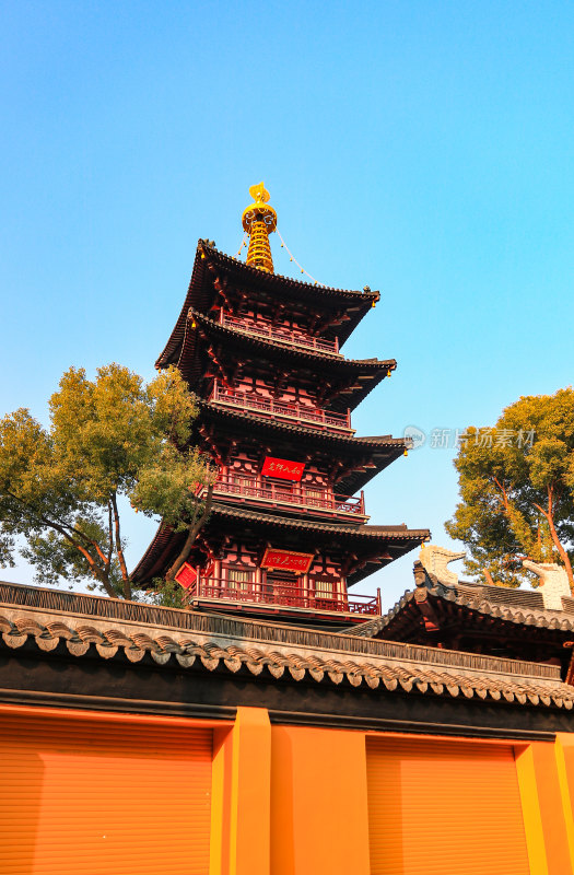 江苏苏州寒山寺枫桥景区