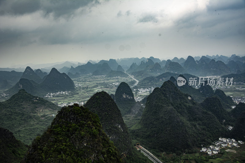 广西桂林山水风光