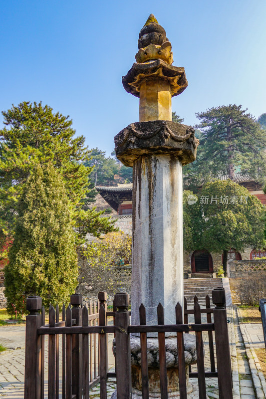 山西省忻州市五台县佛光寺唐代石经幢