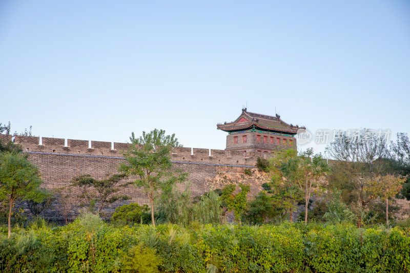 山海关古城墙牧营楼