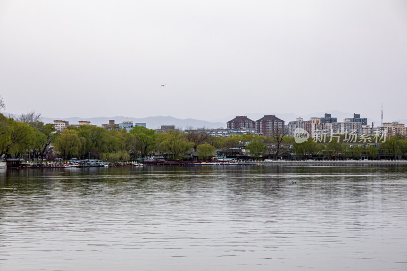 北京什刹海后海公园景点景观