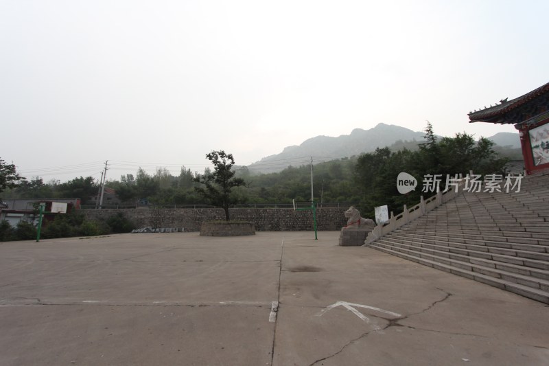 山东著名旅游景点醴泉寺建筑风格