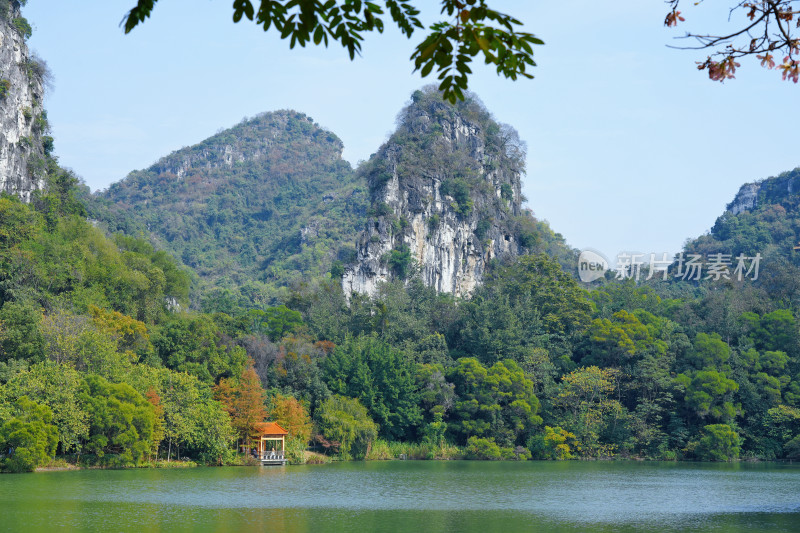 柳州龙潭公园，镜湖