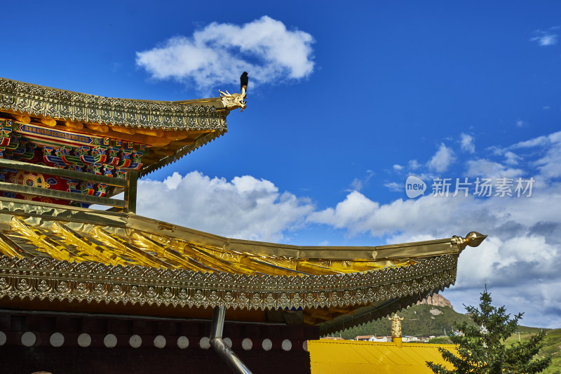 青海阿坝州郎木寺