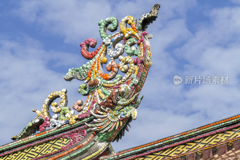 潮州开元寺古建筑精美细节