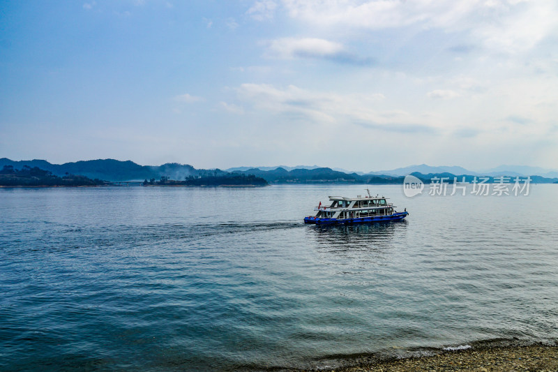 浙江杭州淳安5A景区千岛湖风景区