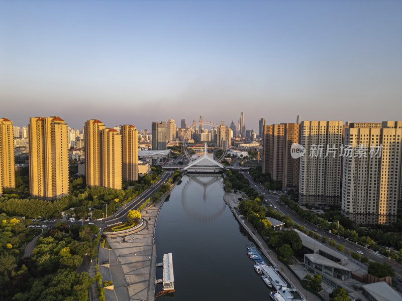 天津地标建筑天津之眼摩天轮