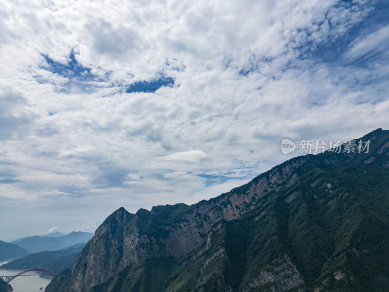 祖国壮丽山河湖北长江三峡风光