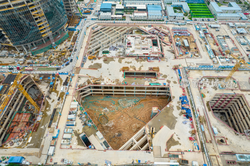 深圳湾超级总部基地建设工地