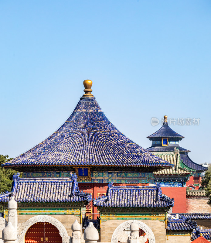 北京天坛公园祈年殿建筑景观