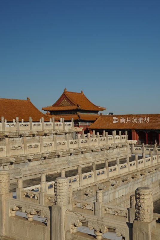 北京故宫古建筑景观