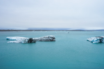 冰岛，杰古沙龙冰河湖，潟湖