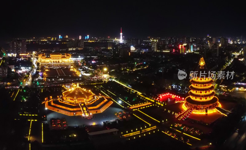 河南洛阳应天门景区