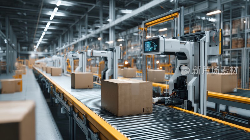 未来工厂快递智能仓储 自动化包裹分拣物流