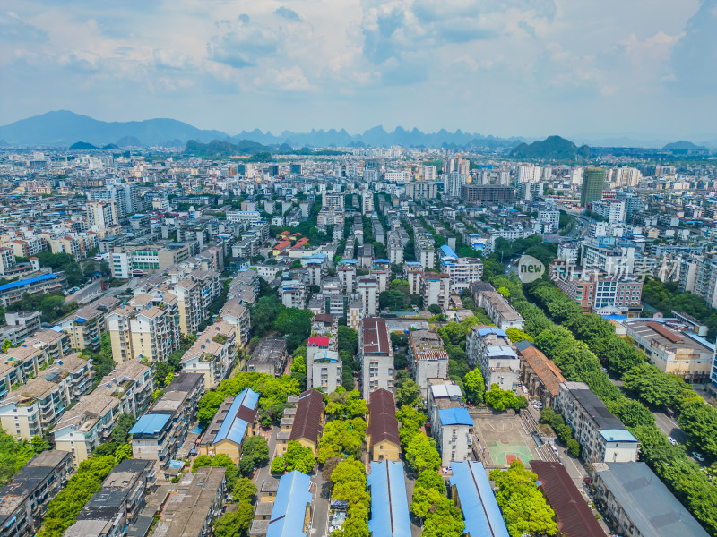 桂林象山区城市建筑