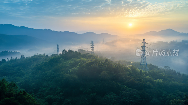 日出电力输送国家电网背景