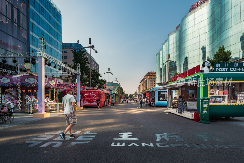 夏日游北京王府井